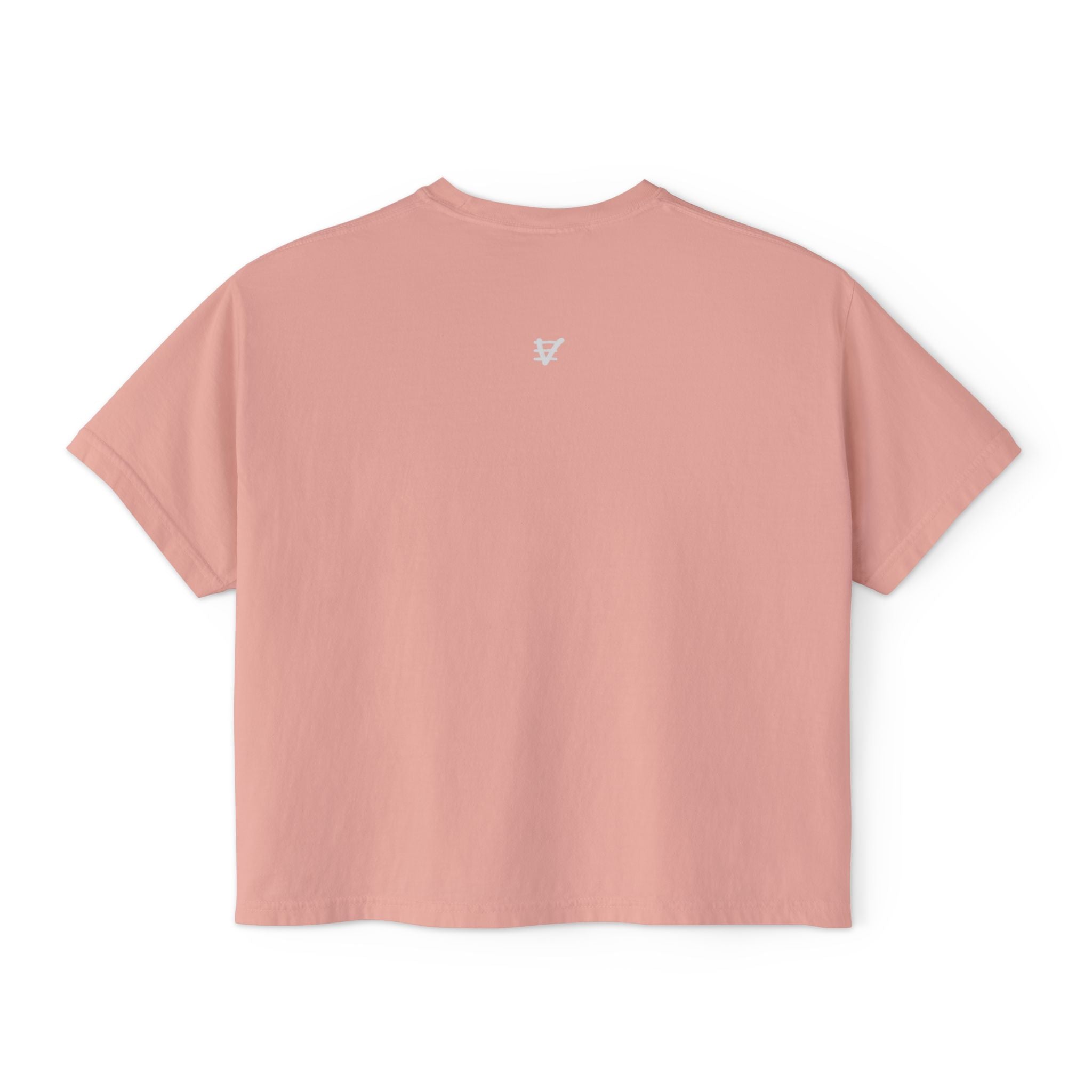 Deserto by Libra Women's Boxy Tee, The Music Ghost, Creative Tee Fashion