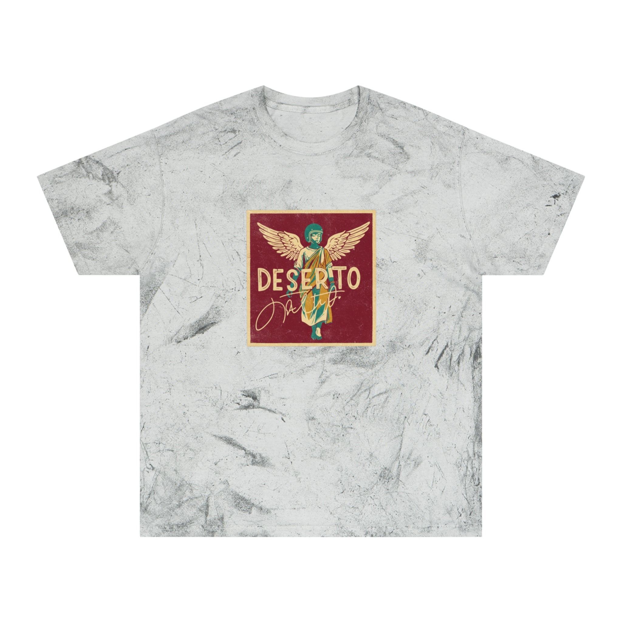 Color Blast Unisex T-Shirt, Vintage DesertO Music Festival, 2044 A.C Retro