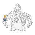 Hoodie Fashion Space Club, Black And White