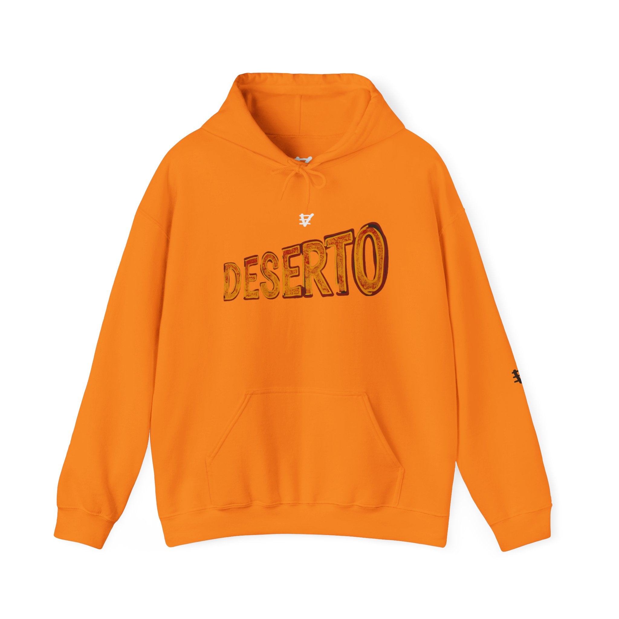 Hooded Sweatshirt, Orange Desert
