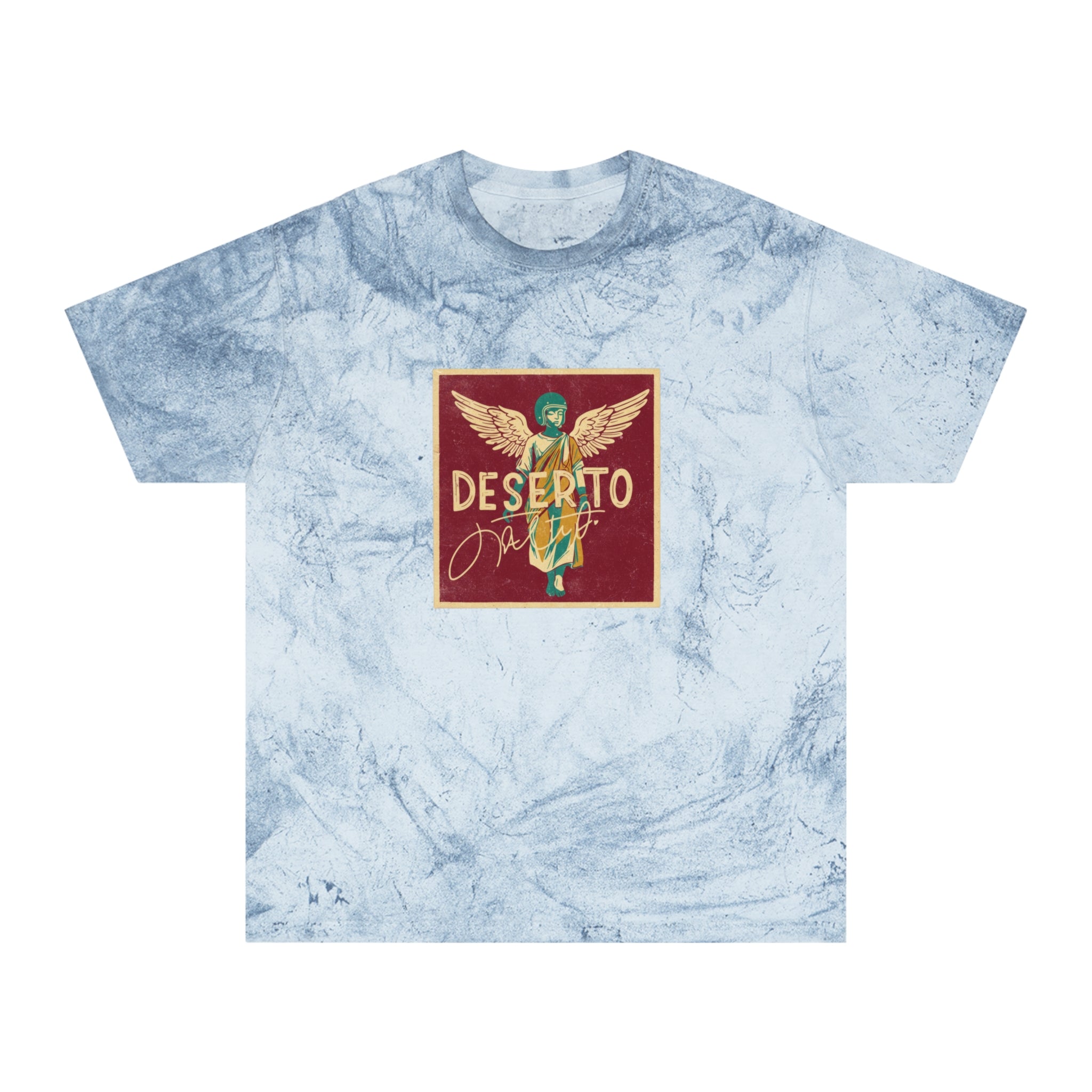 Color Blast Unisex T-Shirt, Vintage DesertO Music Festival, 2044 A.C Retro