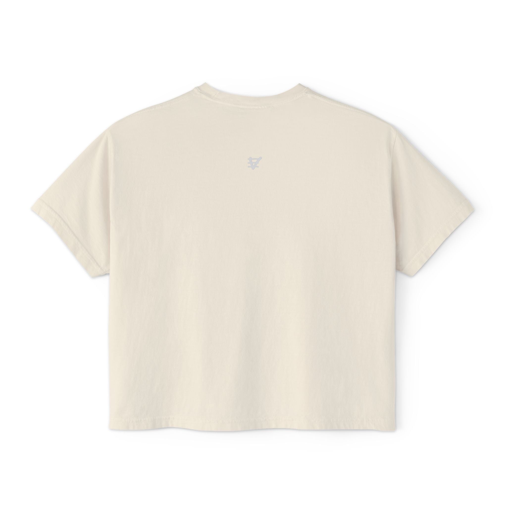 Deserto by Libra Women's Boxy Tee, The Music Ghost, Creative Tee Fashion