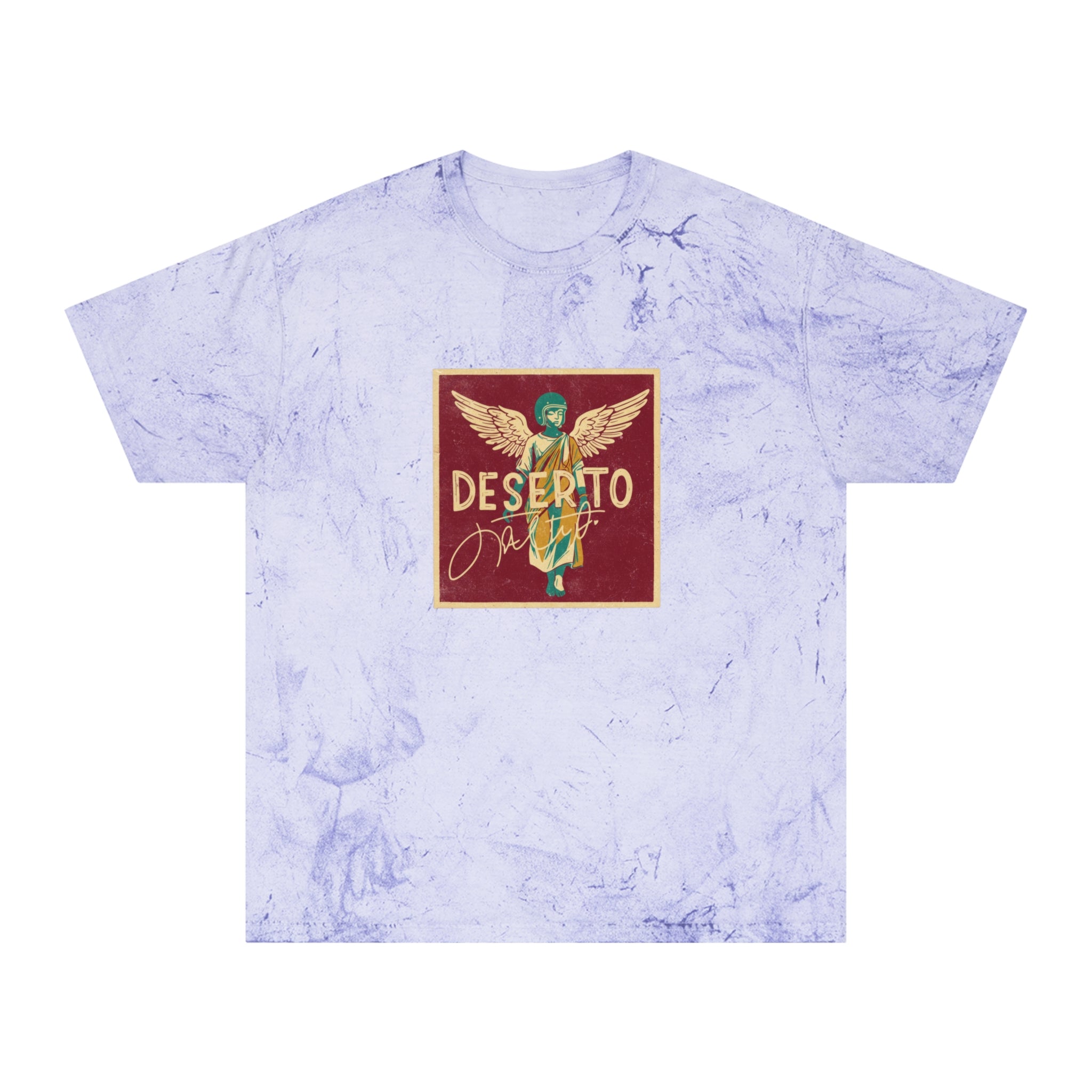 Color Blast Unisex T-Shirt, Vintage DesertO Music Festival, 2044 A.C Retro