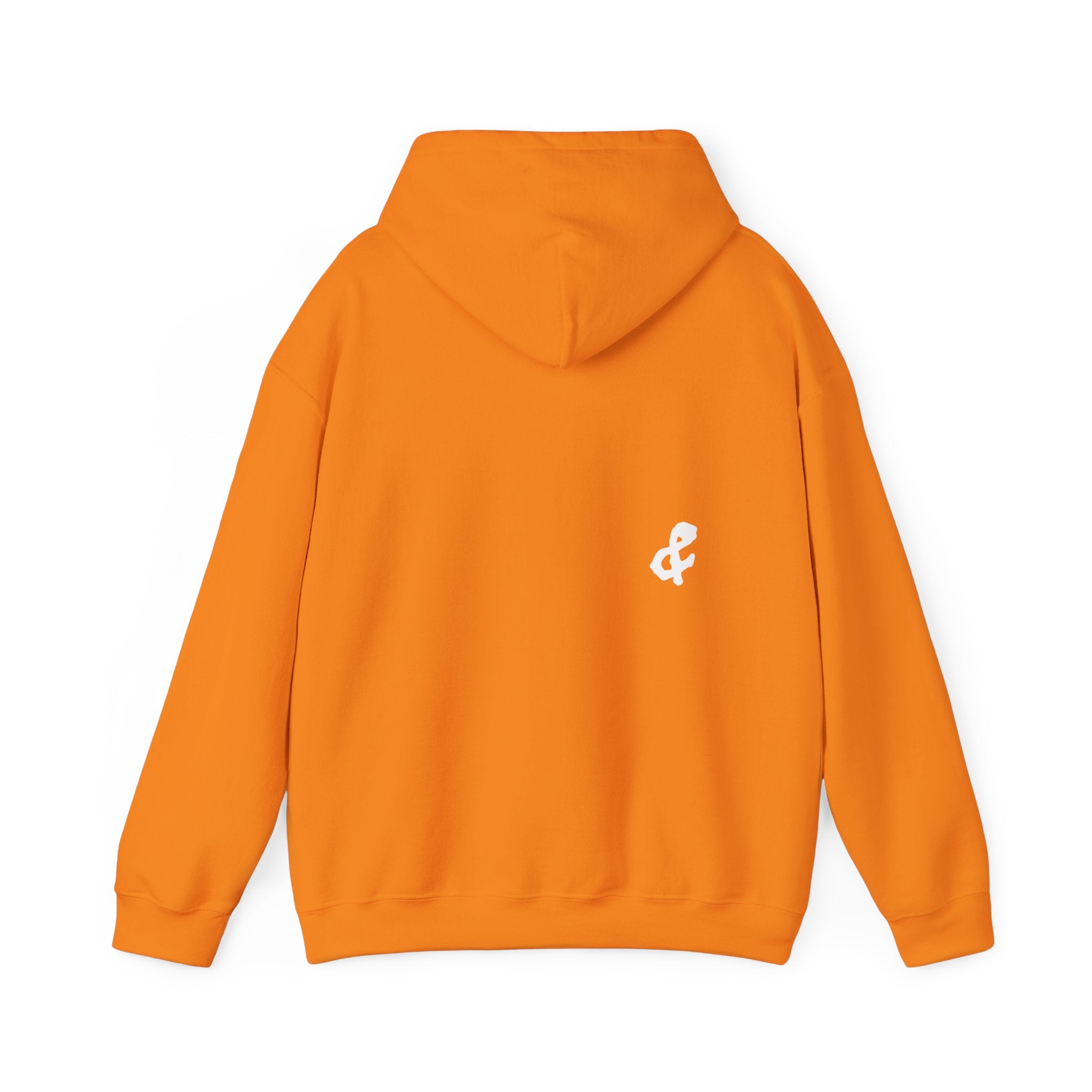 Unisex Sportswear Hooded Sweatshirt, Orange Desert