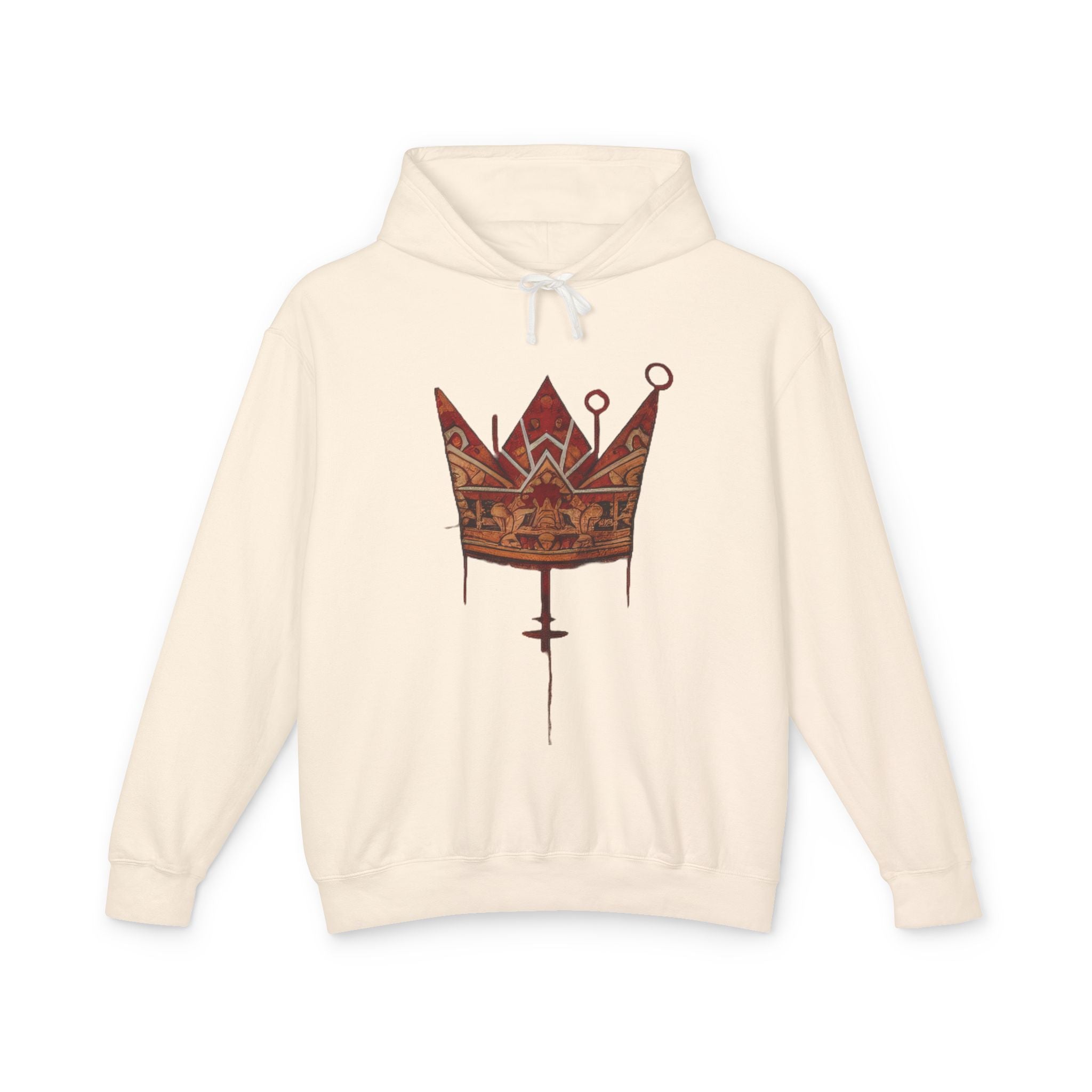 The Crown Unisex Lightweight Hooded Sweatshirt, Stylish Comfort Streetwear