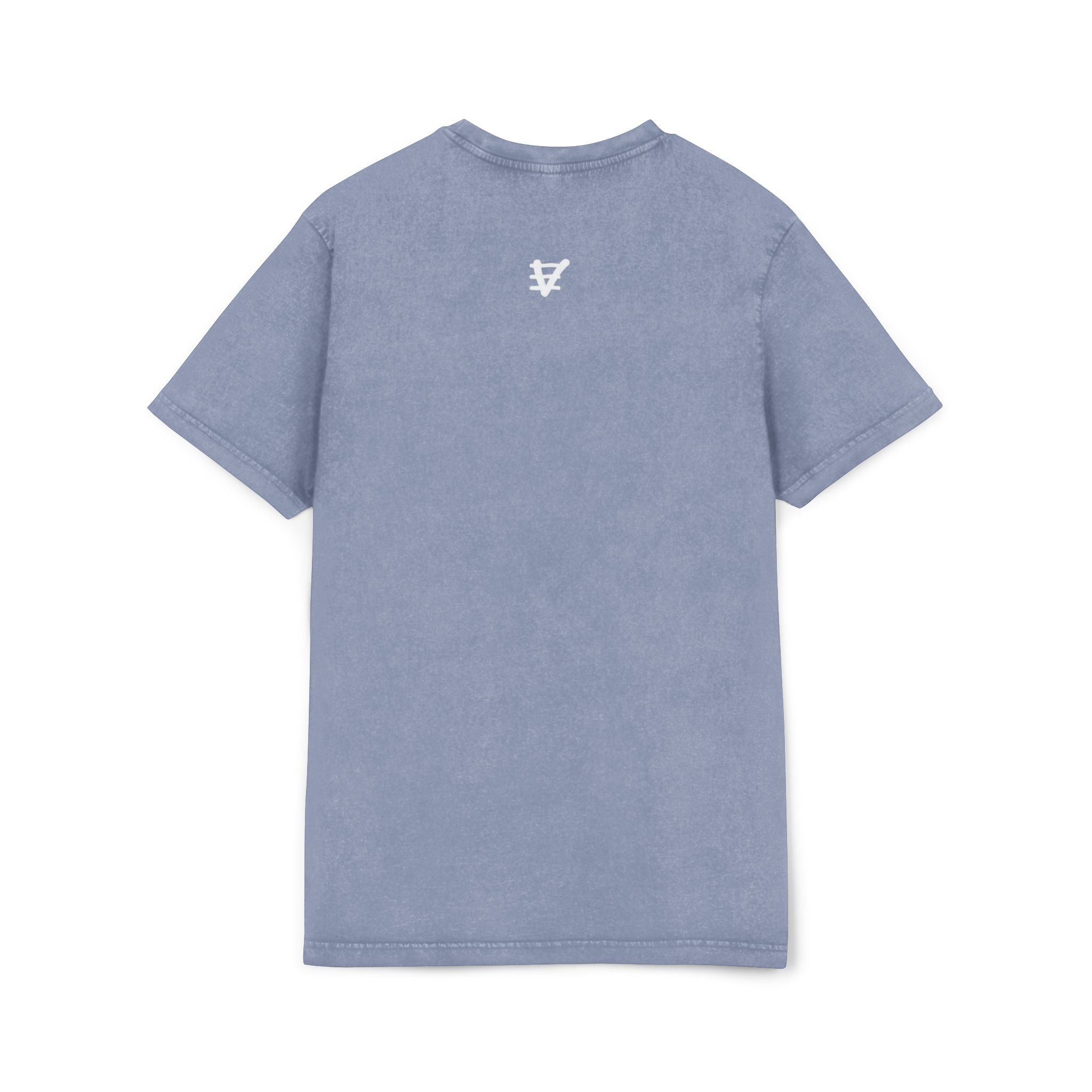 Acid Washed Cupid Graphic Tee, Trendy Casual Wear, Stylish Comfort