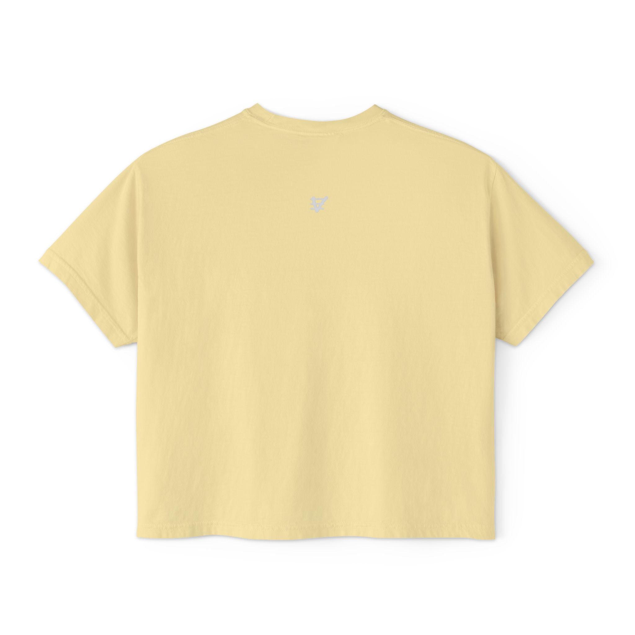 Deserto by Libra Women's Boxy Tee, The Music Ghost, Creative Tee Fashion