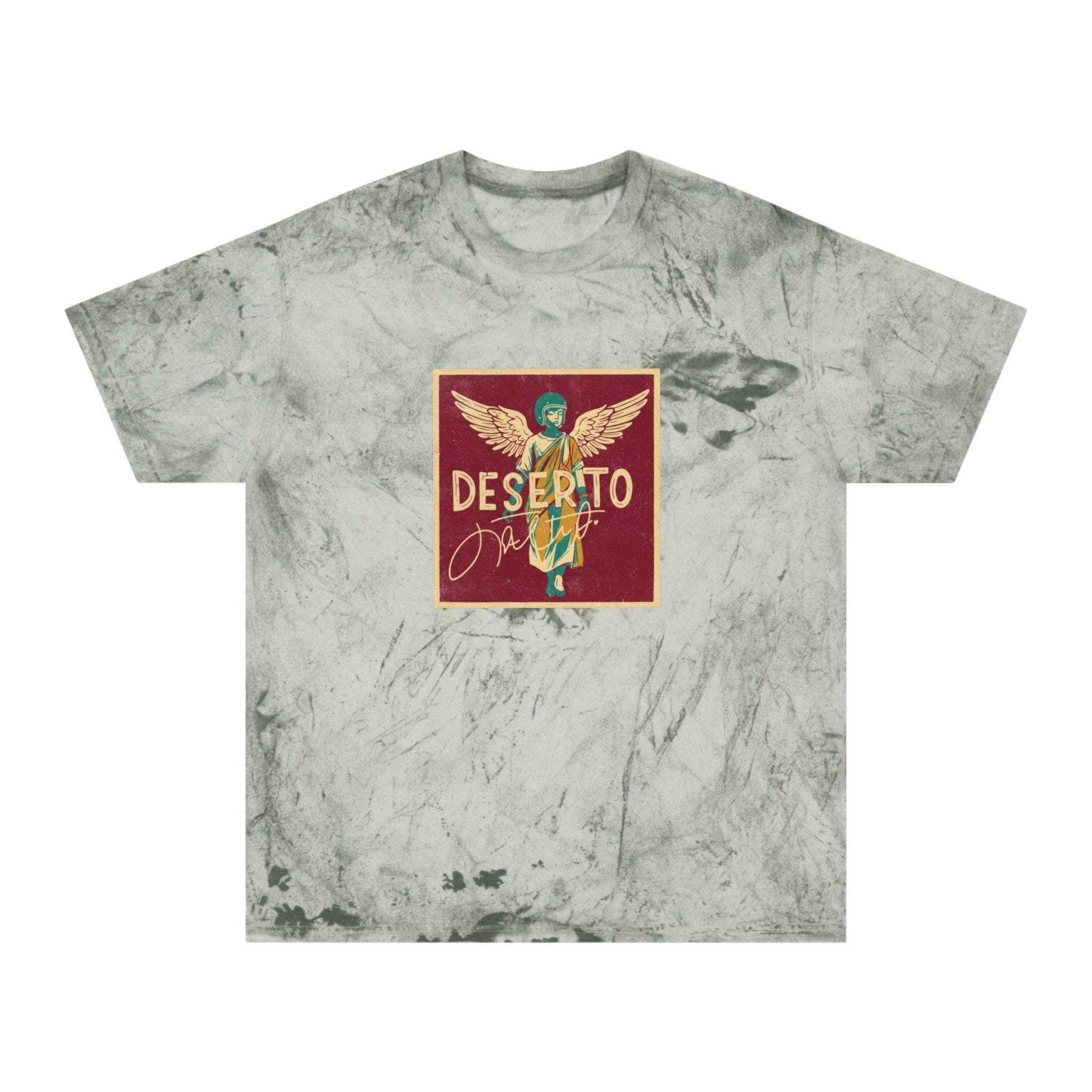 Color Blast Unisex T-Shirt, Vintage DesertO Music Festival, 2044 A.C Retro