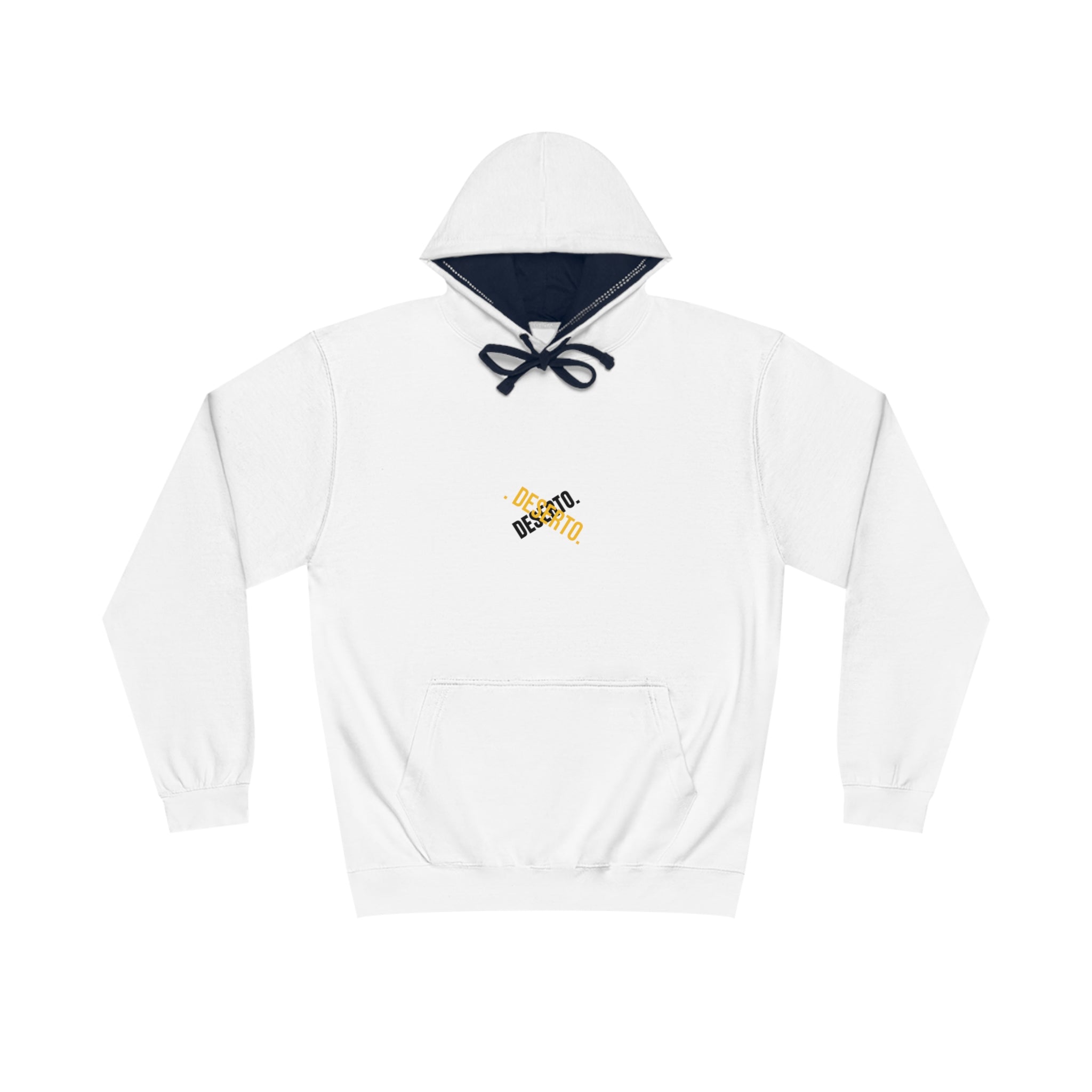 Unisex Varsity Hoodie, Burning Mantra Trance Music, White Ice