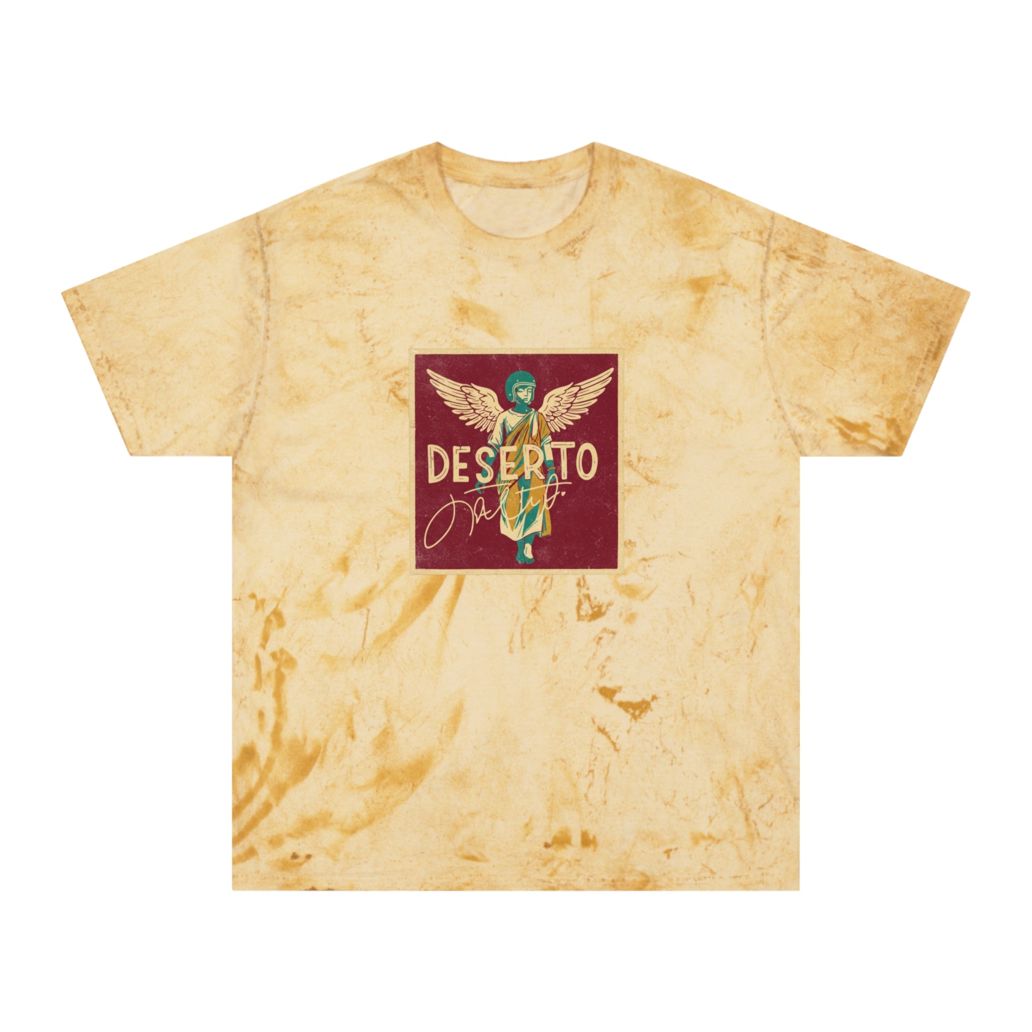 Color Blast Unisex T-Shirt, Vintage DesertO Music Festival, 2044 A.C Retro