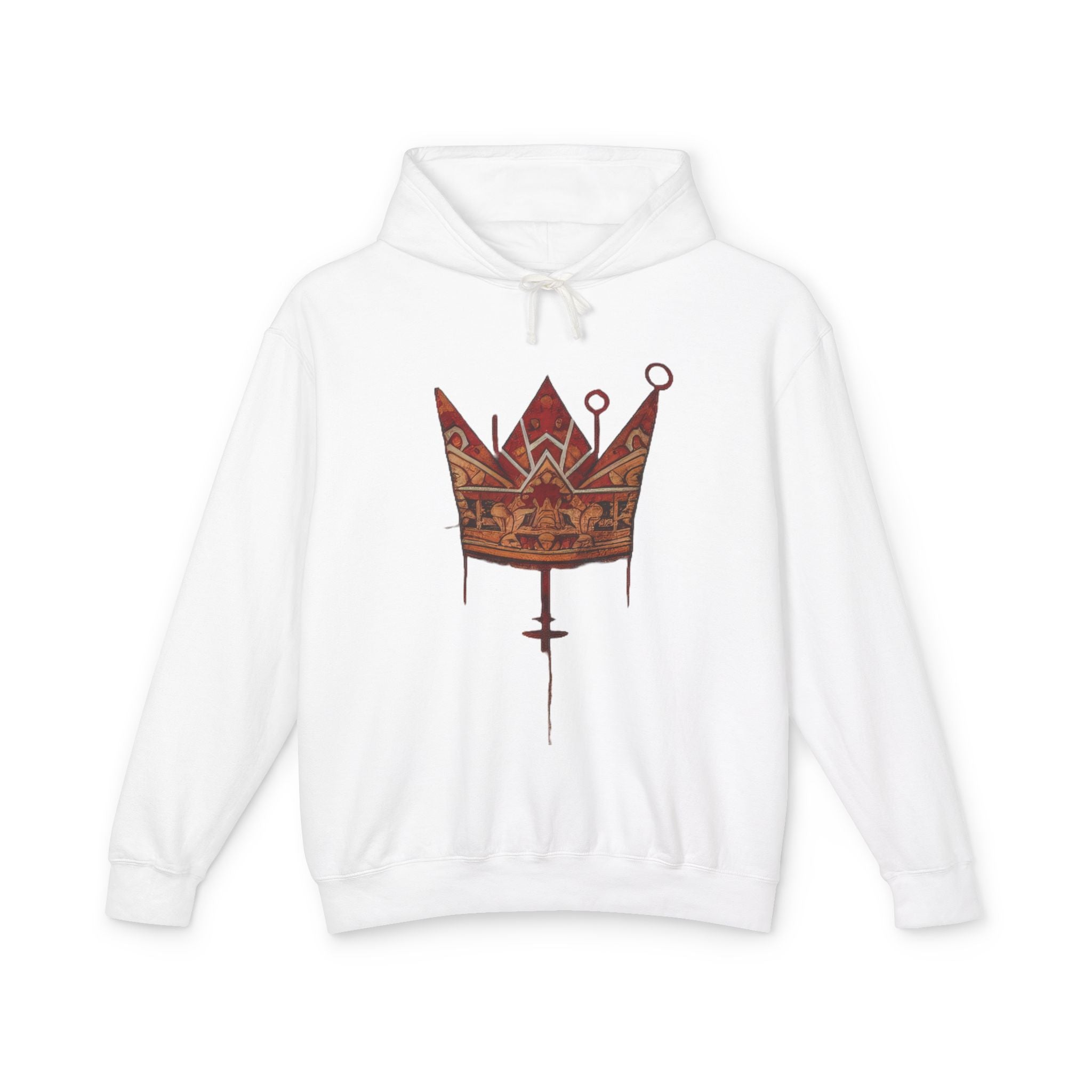 The Crown Unisex Lightweight Hooded Sweatshirt, Stylish Comfort Streetwear