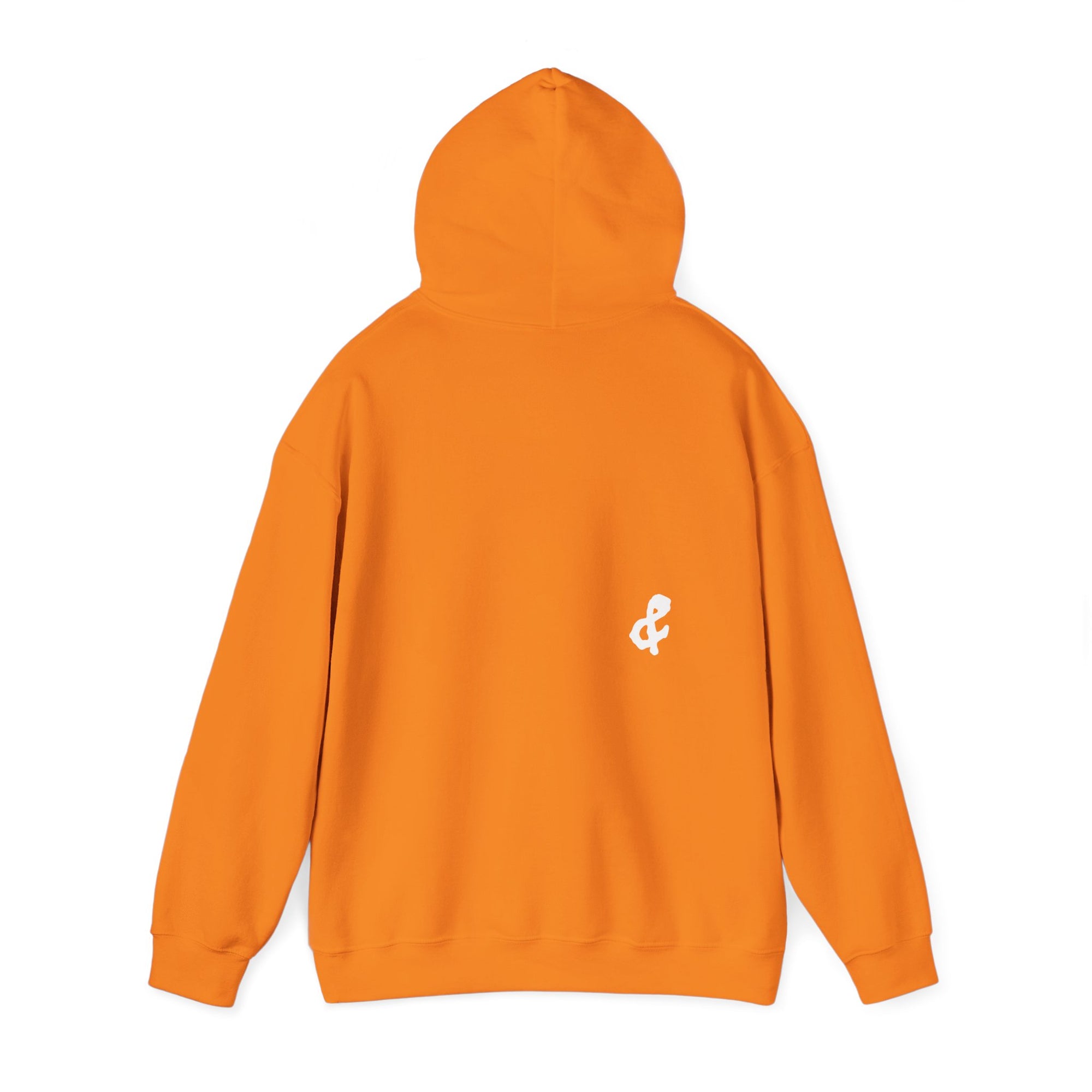 Unisex Sportswear Hooded Sweatshirt, Orange Desert